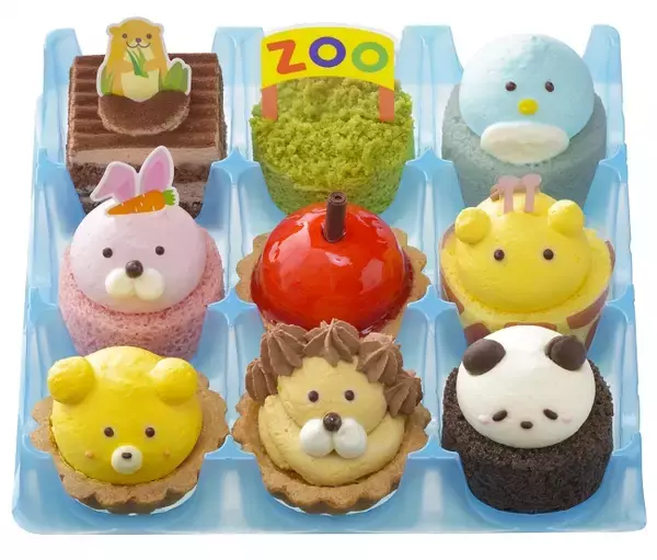 「コージーコーナー「わくわく動物園」新発売！可愛すぎる動物ケーキ大集合♪」の画像