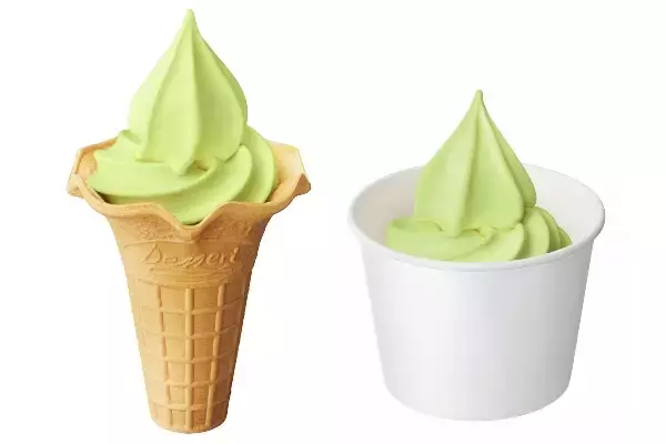 「ミニストップ「静岡クラウンメロンソフト」発売！リッチな香り＆濃厚テイスト♪」の画像
