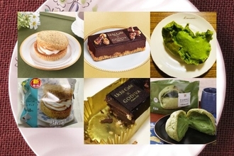ファミマ・ローソン、ふんわり紅茶vs.みっしりショコラのケーキ対決！：今週のコンビニスイーツランキング