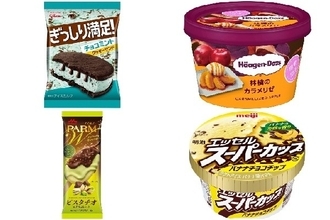 今週新発売のアイスクリームまとめ！チョコミントクッキーサンドなど♪