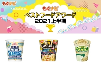 2021年上半期カップラーメンの人気TOP3！