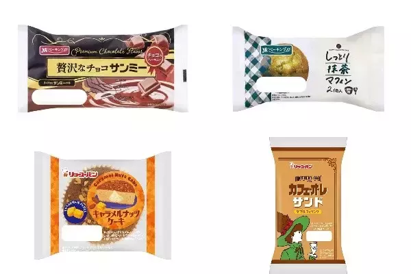 今週新発売の菓子パン