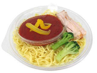 今週新発売のトマトまとめ！『冷し旨塩トマトラーメン』、『古川なすと挽肉のピリ辛トマトソースパスタ』など♪