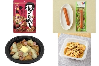 今週新発売のおつまみまとめ！『技のこだ割り　濃厚梅だれ』、『スモーク合鴨スティック』など♪