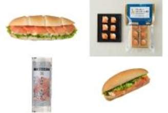 今週新発売のサーモンまとめ！『スモークサーモン＆ブロッコリータルタル』、『クリームチーズスモークサーモン巻き』など♪