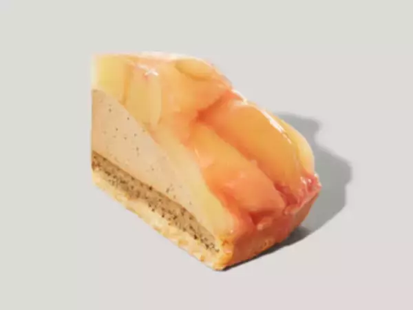 「今週新発売のジューシーな食べものまとめ！『ピーチ　＆　ピーチミルク　フラペチーノ』、『白桃＆アールグレイタルト』など♪」の画像