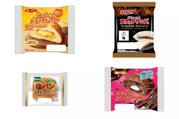 今週新発売の菓子パン
