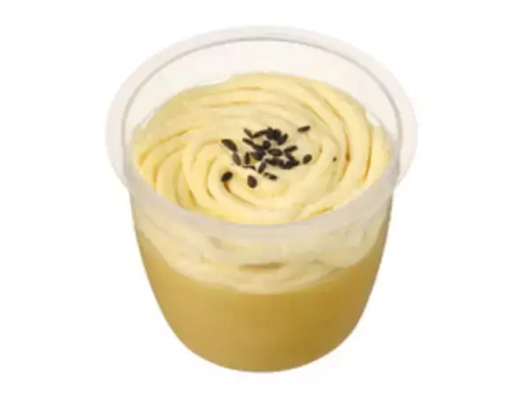 「今週新発売のコンビニプリンまとめ！『たっぷりプリンのクレープ』、『東京都産牛乳使用　ミルクプリン』など♪」の画像