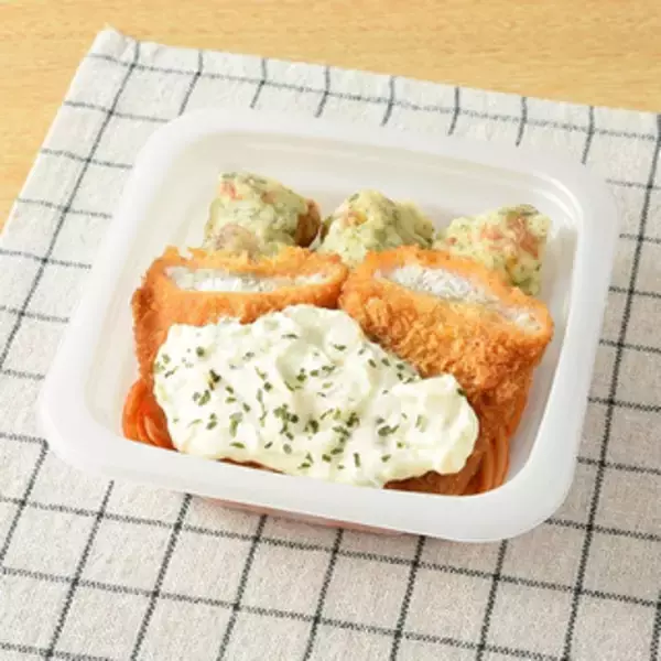 「今週新発売のパスタまとめ！『白身魚フライ＆ちくわ磯辺揚げ』、『もっちり生パスタ　芳醇ボロネーゼ』など♪」の画像