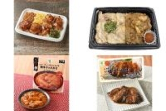今週新発売の甘辛まとめ！『甘辛たれの焼き鳥＆つくね重』、『辛みそが決め手　２種の豚焼肉弁当』など♪