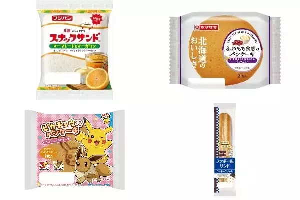 今週新発売の菓子パン