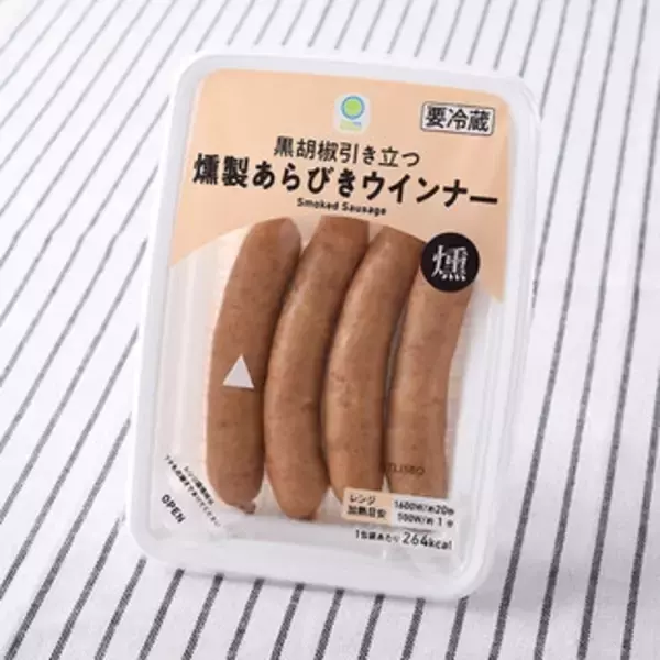 「今週新発売のおつまみまとめ！『清流美どりむね肉の紀州南高梅だれ』、『黒胡椒引き立つ燻製あらびきウインナー』など♪」の画像