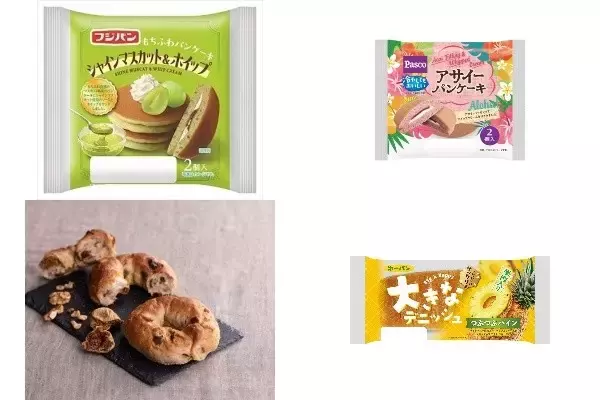 今週新発売の菓子パン