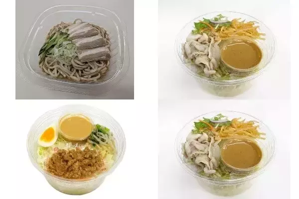 今週新発売のコンビニラーメンまとめ！『東北限定　冷たい喜多方らーめん』、『豚しゃぶラーメンサラダ』など♪