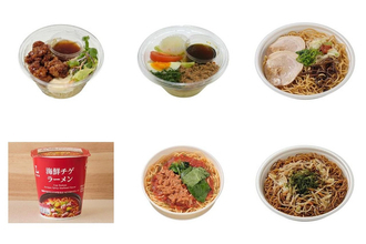 【2026年5月第1週】コンビニ麺・コンビニパスタの新商品！甘辛唐揚げパスタやマー油豚骨焼ラーメンなどまとめ
