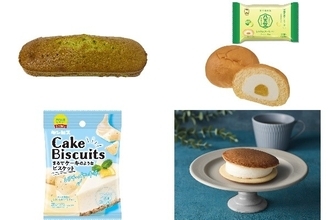 今週新発売のしっとりまとめ！『お茶香るしっとりケーキ静岡茶使用』、『八天堂　とろけるくりーむパン　沖縄県産シークヮーサー』など♪