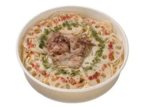 「今週新発売のセブンイレブン麺まとめ！『生パスタ　たらこクリーム　海老と大葉とシラス』、『炎の汁なし麻辣麺　平打ち麺仕立て』など♪」の画像