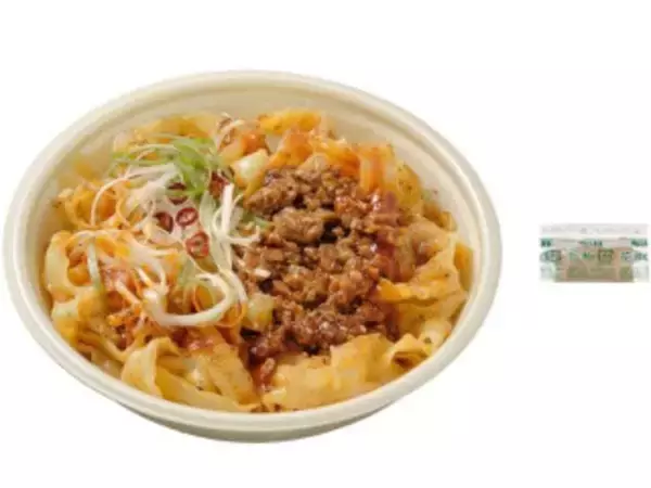 「今週新発売のセブンイレブン麺まとめ！『生パスタ　たらこクリーム　海老と大葉とシラス』、『炎の汁なし麻辣麺　平打ち麺仕立て』など♪」の画像