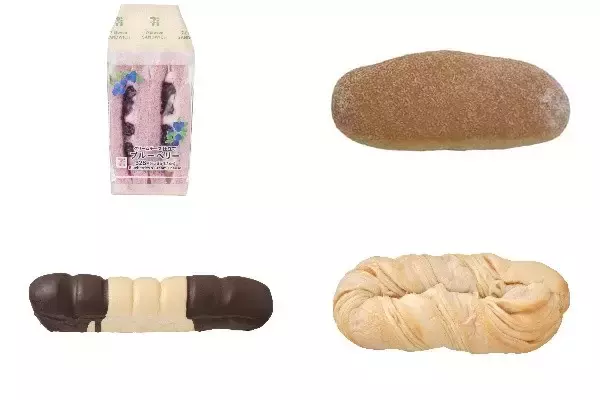 今週新発売のセブンイレブンパンまとめ！『ブルーベリーサンド』、『ふわじゃり食感　揚げパンシュガー』など♪