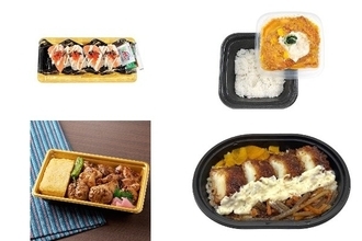 今週新発売のコンビニ寿司・コンビニ弁当