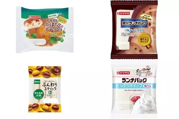 今週新発売の菓子パン