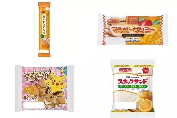 今週新発売の菓子パン