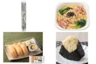 今週新発売の和風食品まとめ！『細巻寿司　和風ツナマヨネーズ』、『筍とベーコンと香川県産小松菜の和風パスタ』など♪