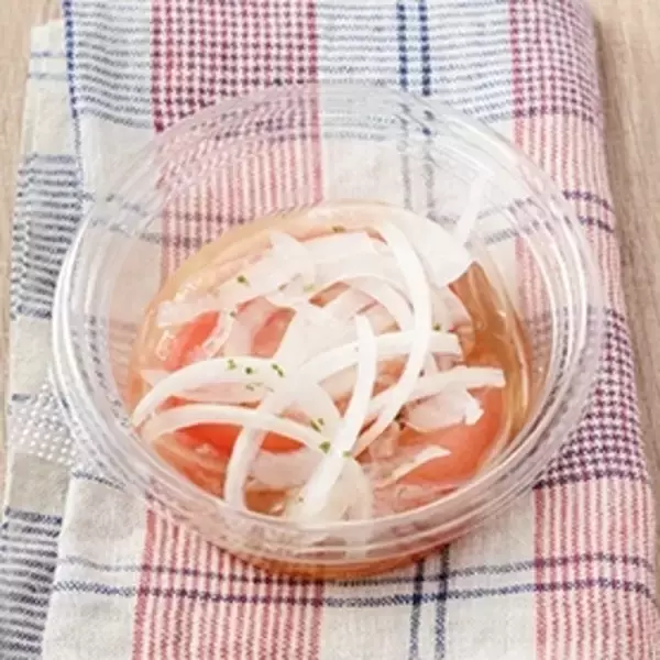 「今週新発売のトマトまとめ！『トマトとレタスのイタリアンサラダ』、『スパイシーチリトマト　ポテト＆ソーセージ』など♪」の画像