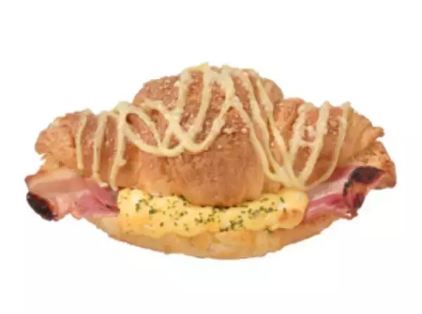 「今週新発売の卵料理まとめ！『クロワッサン　ベーコンエッグ』、『だし香る　手焼きの厚焼き玉子』など♪」の画像