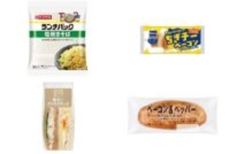 今週新発売の惣菜パンまとめ！『塩焼きそば』、『ちぎチーベーコン』など♪