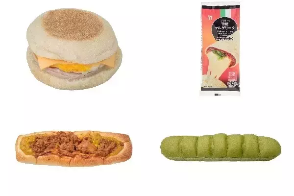 今週新発売のセブンイレブンパンまとめ！『ソーセージエッグマフィン』、『ブリトーＴＨＥマルゲリータ』など♪