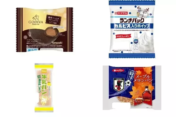 今週新発売の菓子パン