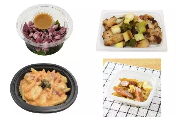 今週新発売のおつまみまとめ！『ホタルイカときゅうりのからし酢味噌和え』、『焼きねぎと炭火焼鳥しお』など♪