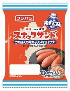 今週新発売の惣菜パンまとめ！『たこ焼き風ぱん』、『スナックサンド　かねふくの明太子入りマヨ＆ツナ』など♪