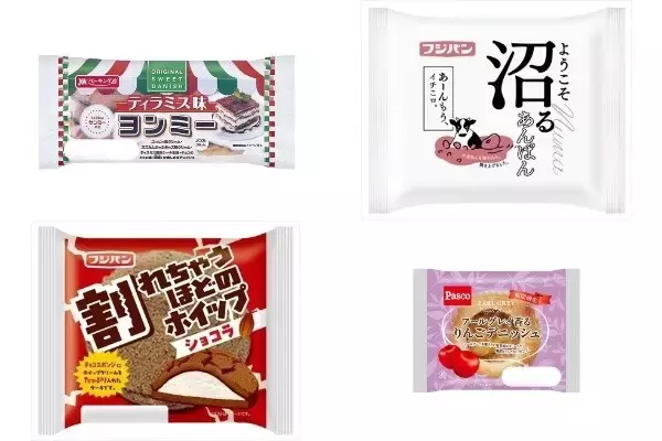 今週新発売の菓子パン