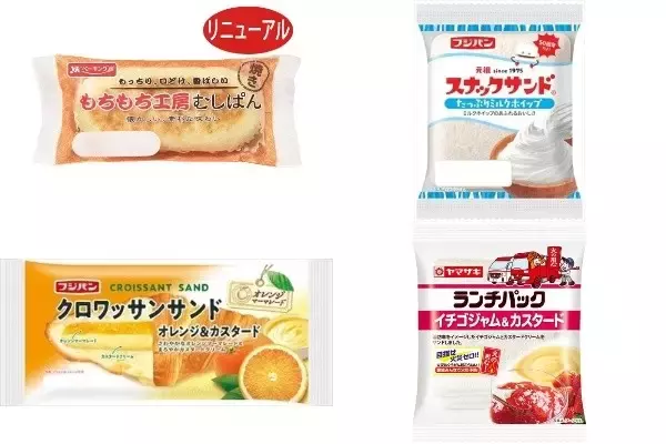 今週新発売の菓子パン