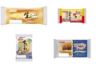 今週新発売の惣菜パンまとめ！『生こっぺ　たっぷりたまご』、『ふかふわ　群馬県産上州せせらぎポークのひき肉入りカレー＆たまご』など♪