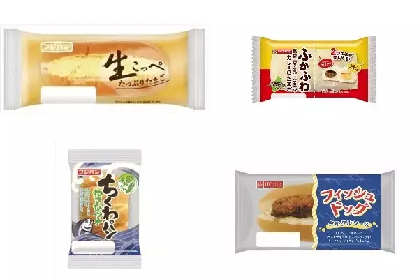 今週新発売の惣菜パンまとめ！『生こっぺ　たっぷりたまご』、『ふかふわ　群馬県産上州せせらぎポークのひき肉入りカレー＆たまご』など♪