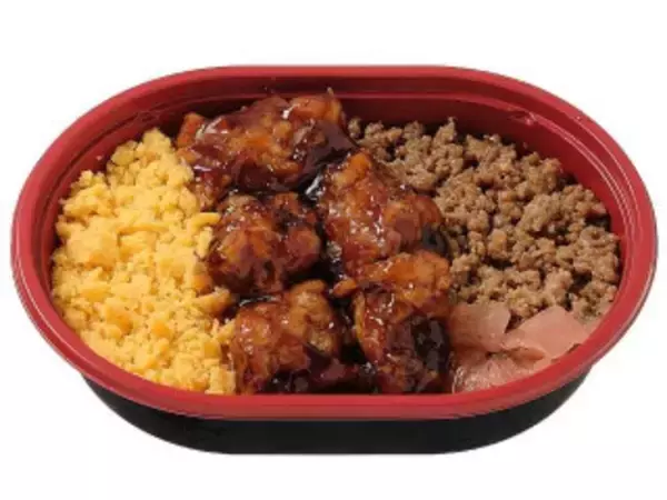 「今週新発売のセブンイレブンお弁当まとめ！『お月見チーズつくね弁当』、『やみつきニンニク醤油の温玉唐揚げ丼』など♪」の画像