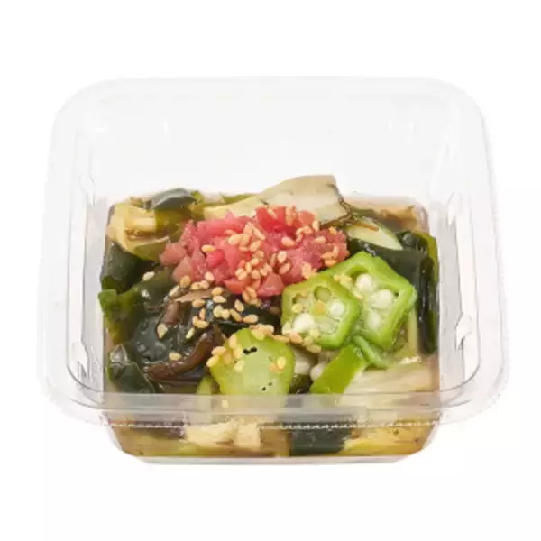 「今週新発売のキャベツまとめ！『アパ社長カレー　ビーフカレー味ヌードル』、『沖縄県産もずくとカリカリ梅のねばねばサラダ』など♪」の画像