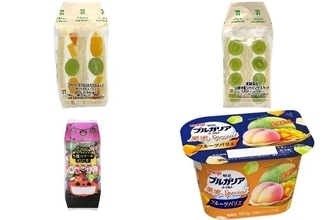 今週新発売のフルーツまとめ！『シャインマスカット入りフルーツミックスサンド』、『山梨県産シャインマスカットサンド』など♪