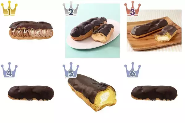 新作“クアトロ”に注目！エクレアのトレンド人気ランキング