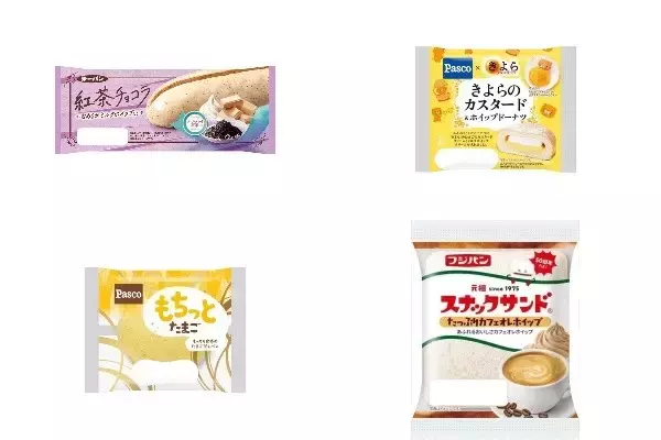 今週新発売の菓子パン