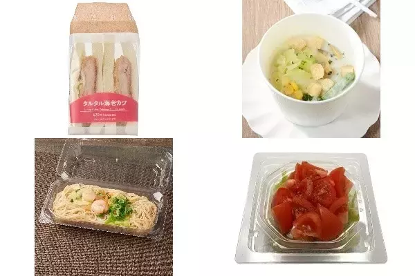 今週新発売のキャベツまとめ！『タルタル海老カツサンド』、『春野菜のクラムチャウダー』など♪