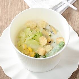 今週新発売のキャベツまとめ！『タルタル海老カツサンド』、『春野菜のクラムチャウダー』など♪