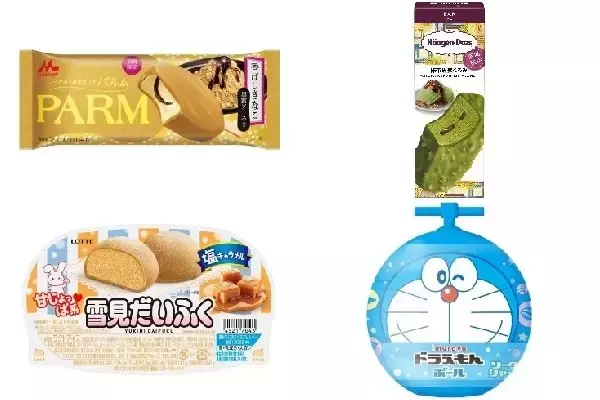 今週新発売のアイスクリームまとめ！『PARM 香ばしきなこ』、『ハーゲンダッツバー　抹茶黒蜜くるみ』など♪