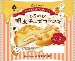 今週新発売の惣菜パン まとめ！『国産小麦　たっぷりチーズパン』、『ハートブレッドアンティークのとろのび明太チーズフランス』など♪