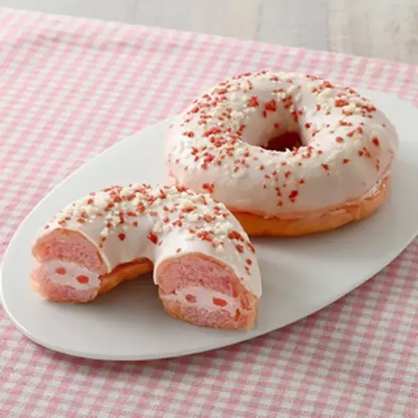 「今週新発売のホイップまとめ！『つぶつぶいちごミルクメロンパン』、『いちごミルクホイップドーナツ』など♪」の画像