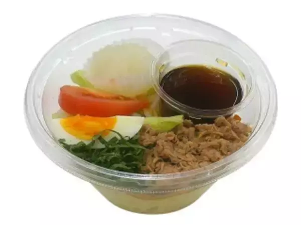 「今週新発売の大根まとめ！『期間限定　早摘みもずくとカニカマのサラダ』、『混ぜて食べるオクラと長芋のねばねばサラダ』など♪」の画像