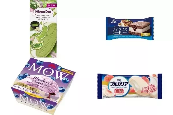 今週新発売のアイスクリーム